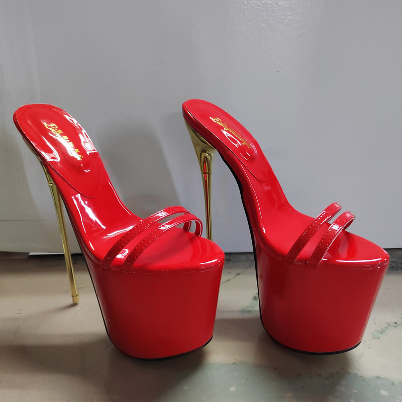 Women Fashion Show - Fashion Slippers 19cm Thin High Heels