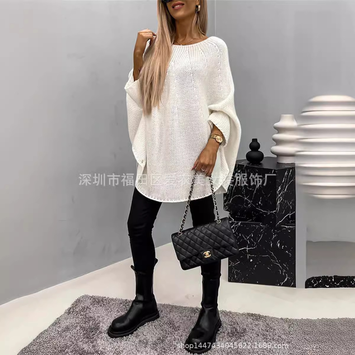 Women'S Fashion Raincoat - Sueter De Punto Para Mujer Women's