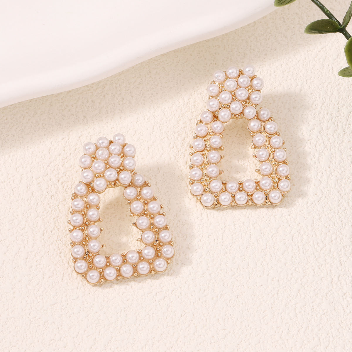 Women'S Fashion E Commerce - E-commerce new geometric pearls trend fashion