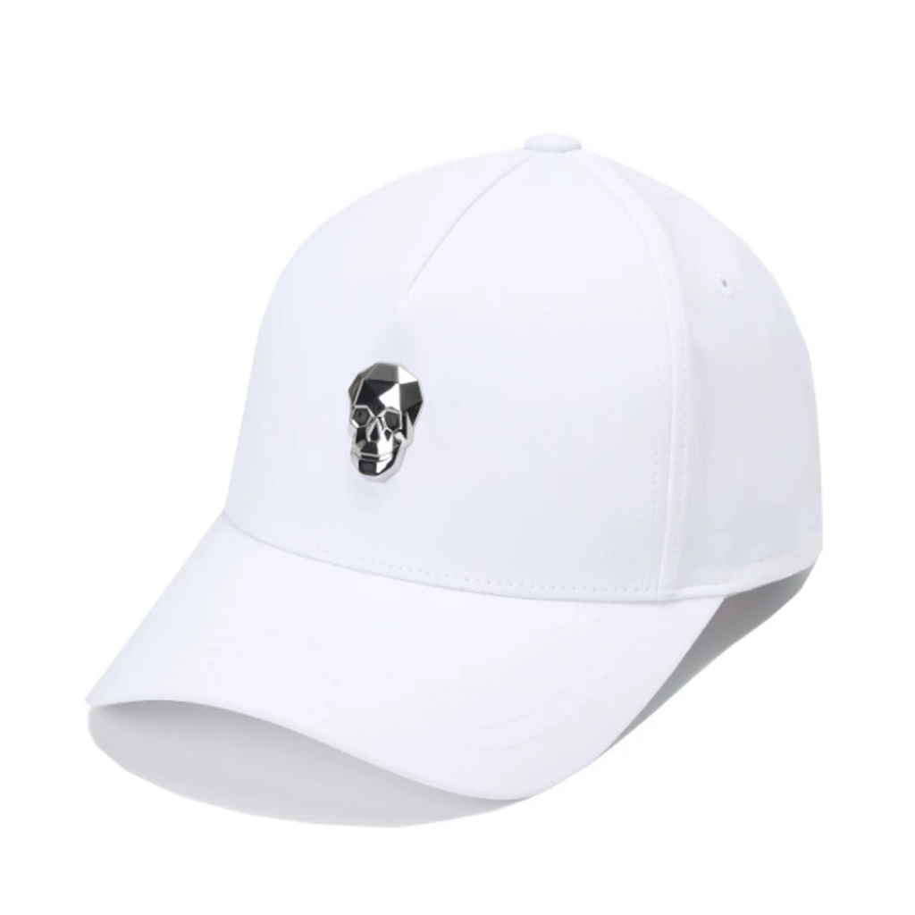 Women Fashion Brand Logo - Golf Cap, Skull Logo Brand Sunshade