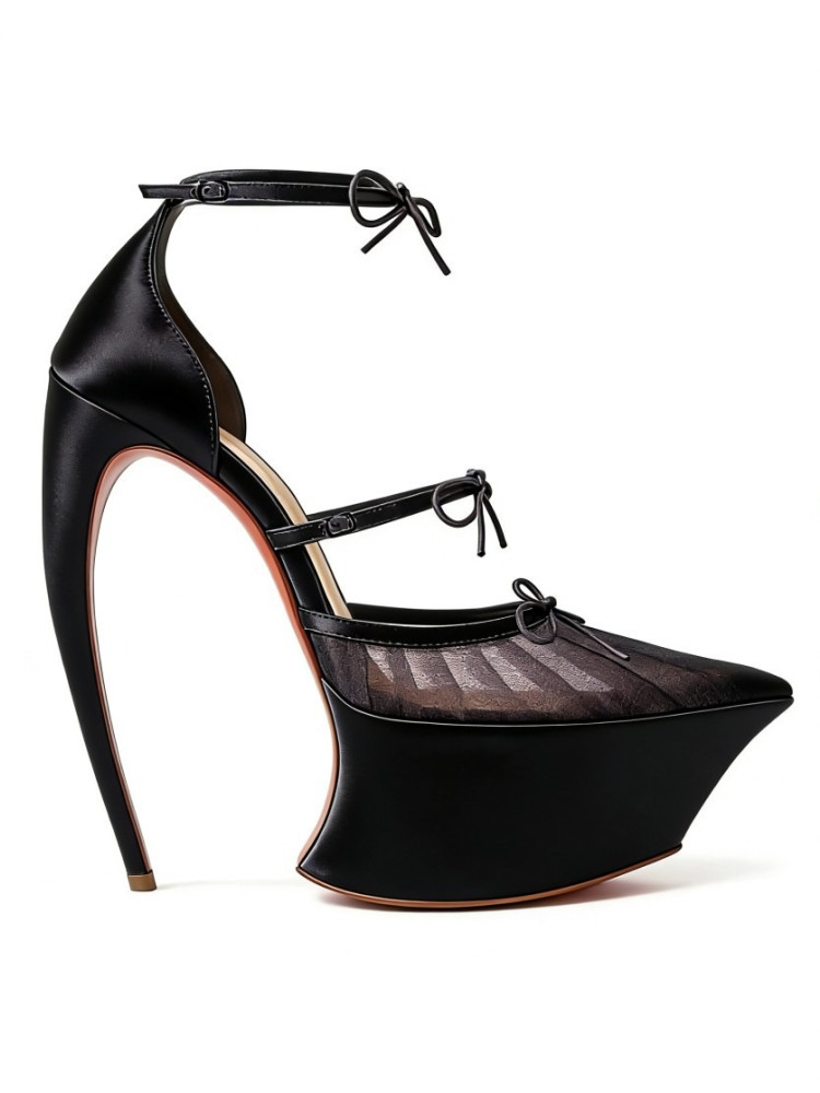 Women Fashion Show - 2026Women's Spring/Summer New Pointed Stiletto High