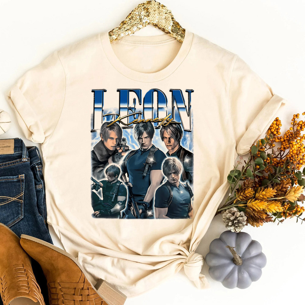 Leon Kennedy t shirt female ko - огляд і ціна Women'S Fashion In The 80S