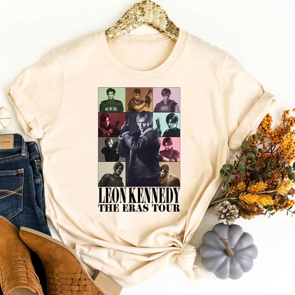 Leon Kennedy t shirt female ko - огляд і ціна Women'S Fashion In The 80S