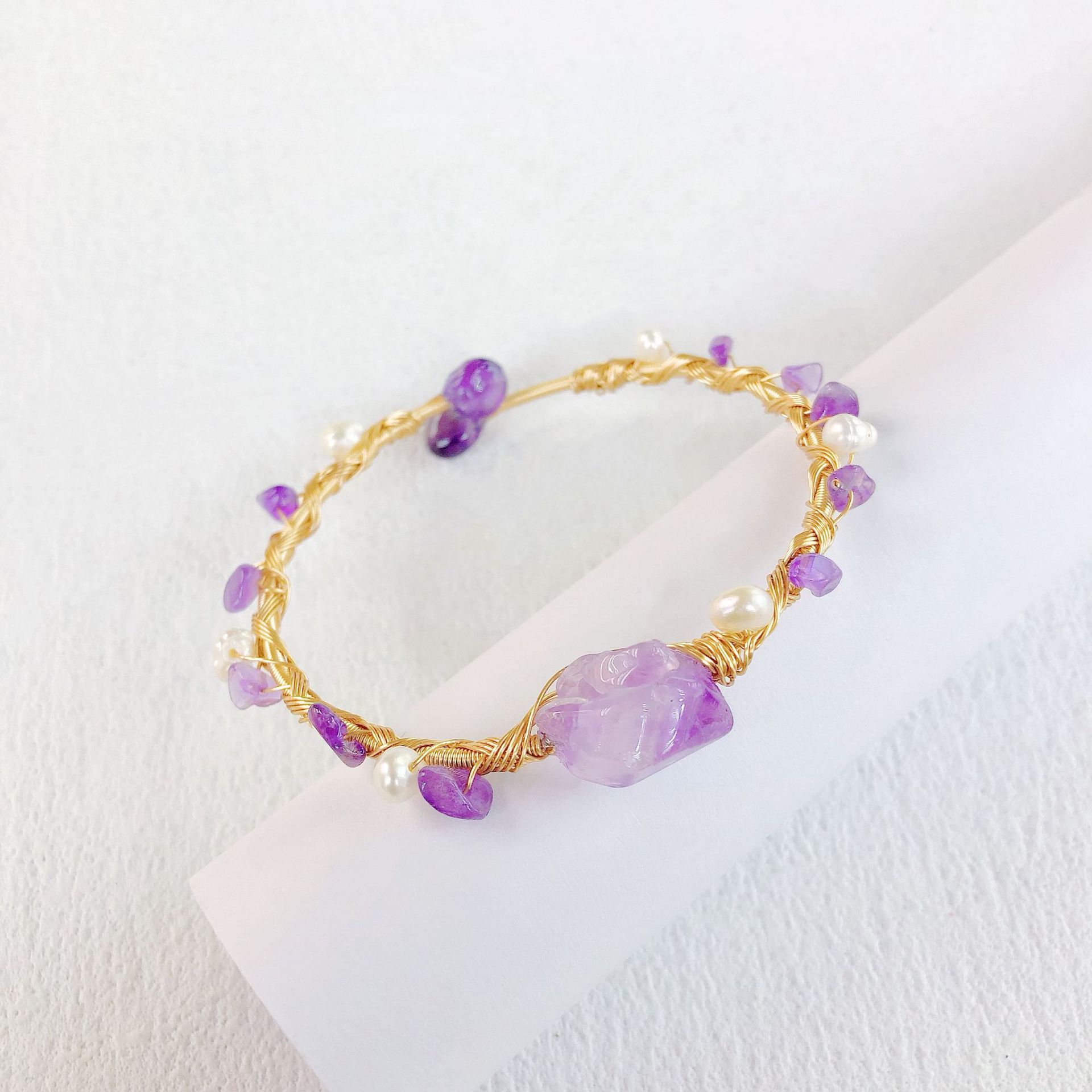 Natural pearl bracelet hand-wo - огляд і ціна Women'S Fashion E Commerce