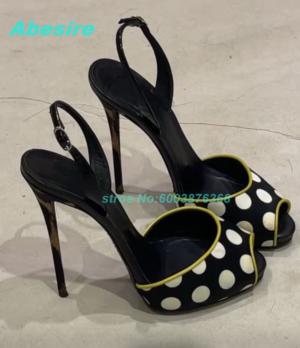 Polka Dot Patchwork Two-Tone S - огляд і ціна Women Fashion Show