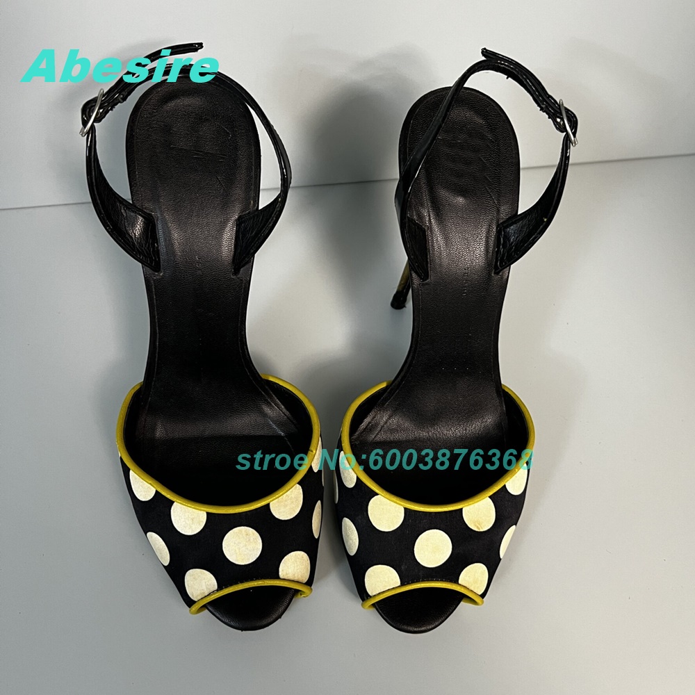 Polka Dot Patchwork Two-Tone S - огляд і ціна Women Fashion Show