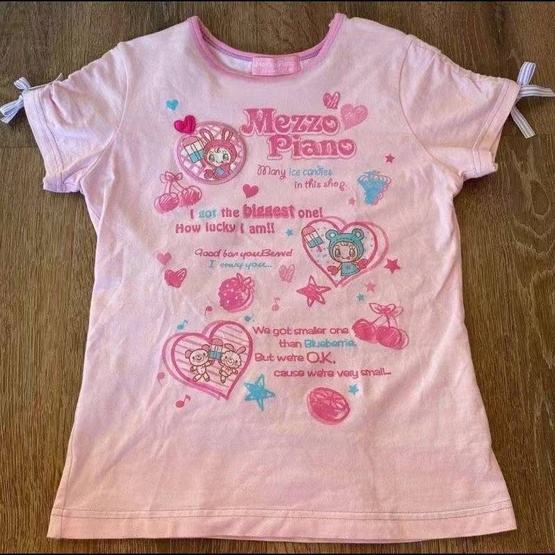 Vintage Kawaii Cute Short Slee - огляд і ціна Women'S Fashion Tops