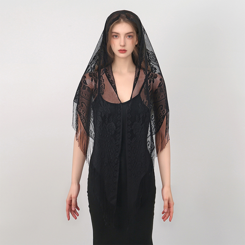 New Embroidery Lace Scarf Shaw - огляд і ціна Women'S Fashion Poncho