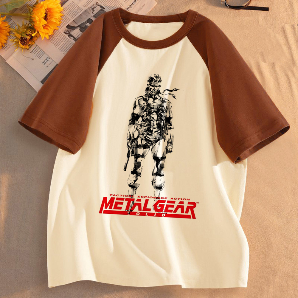 Metal Gear Solid top tees wome - огляд і ціна Women'S Fashion In The 80S