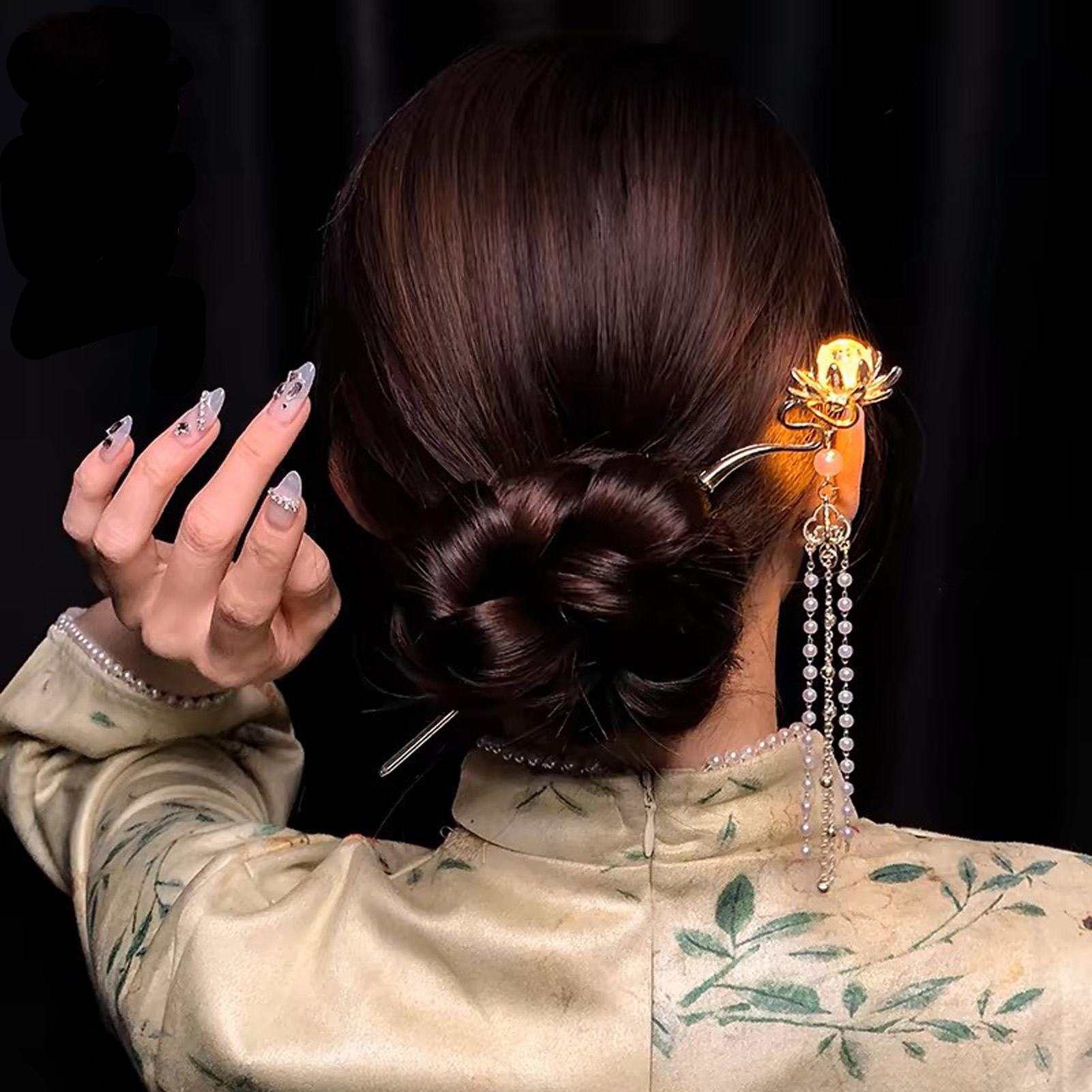 Luminous Flower Hairpin Exquis - огляд і ціна Women Fashion Hub