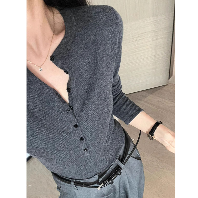 Women Long Sleeved Top V-neck  - огляд і ціна Women'S Fashion Tops