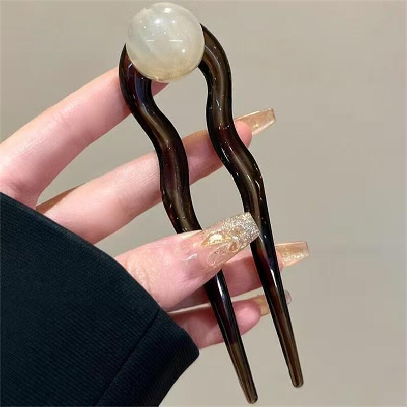 Fashion Colored Pearl U-Shaped - огляд і ціна Women Fashion Hub