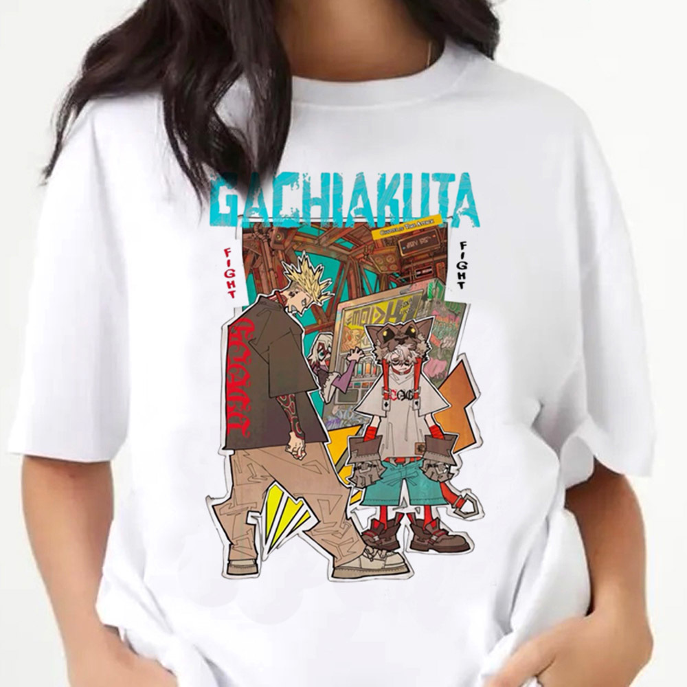 Gachiakuta t-shirt female part - огляд і ціна Women'S Fashion In The 80S