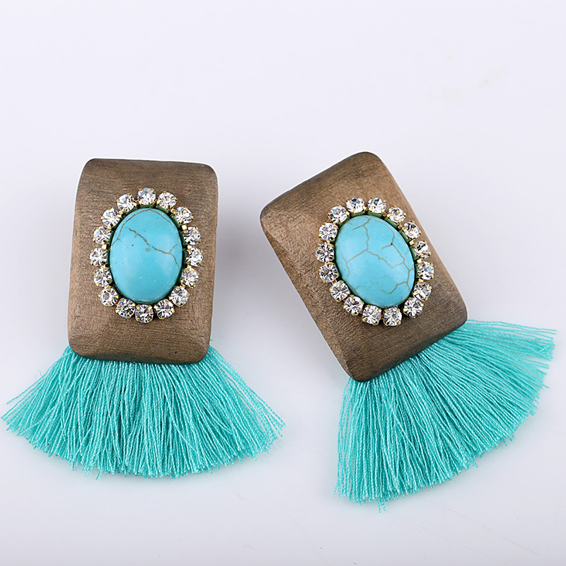 Cross-border retro wood diamon - огляд і ціна Women'S Fashion E Commerce