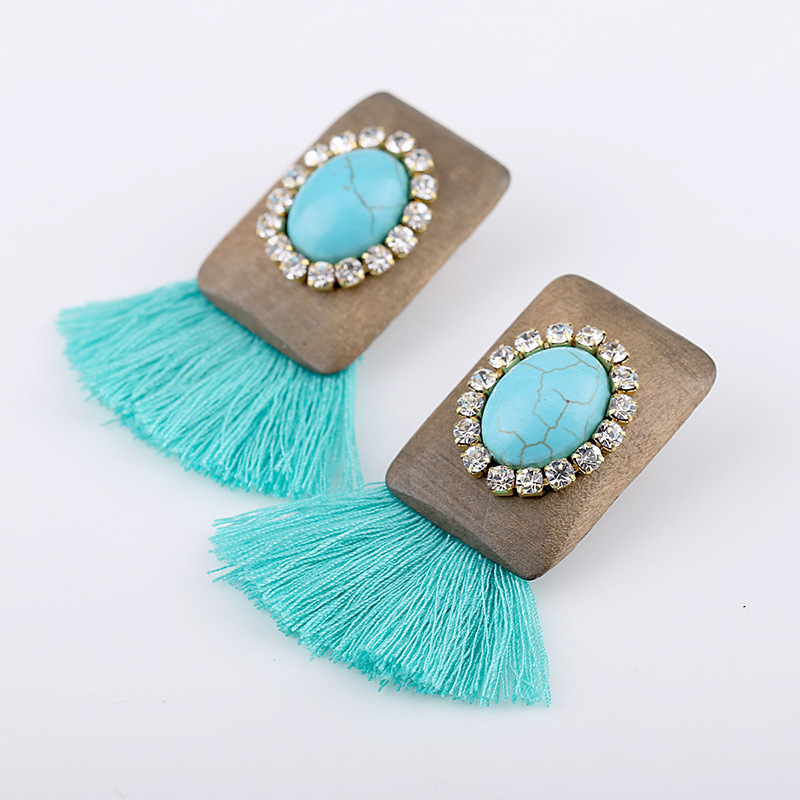 Cross-border retro wood diamon - огляд і ціна Women'S Fashion E Commerce