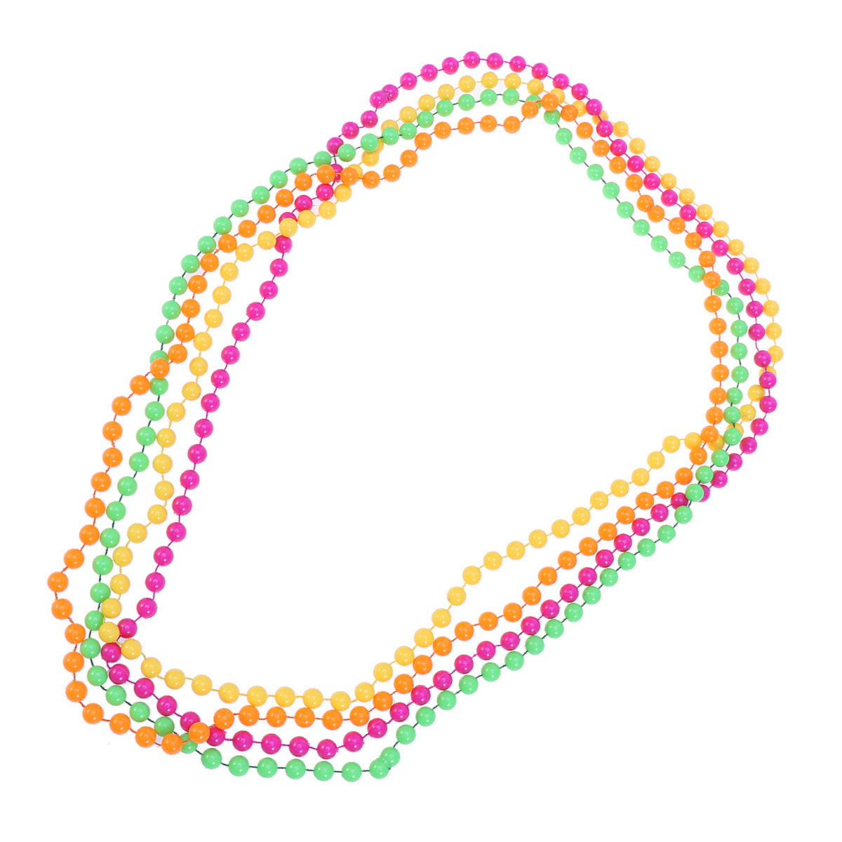 4Pcs Plastic Bead Necklace Wom - огляд і ціна Women'S Fashion In The 80S