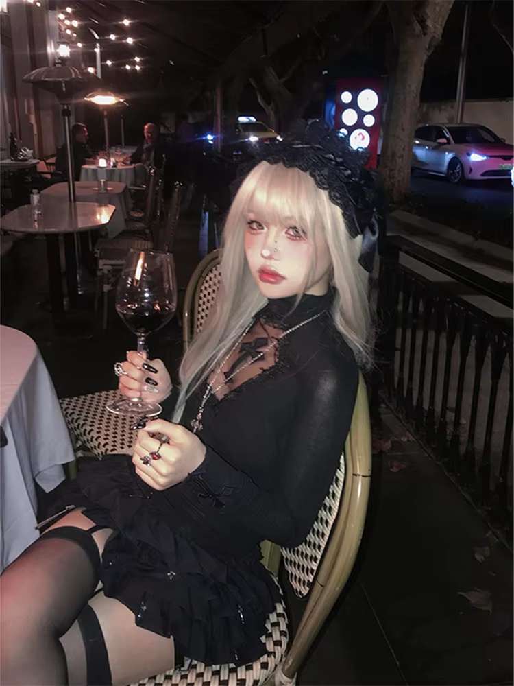 Turtleneck Top Y2k Clothes Bla - огляд і ціна Women'S Fashion Tops