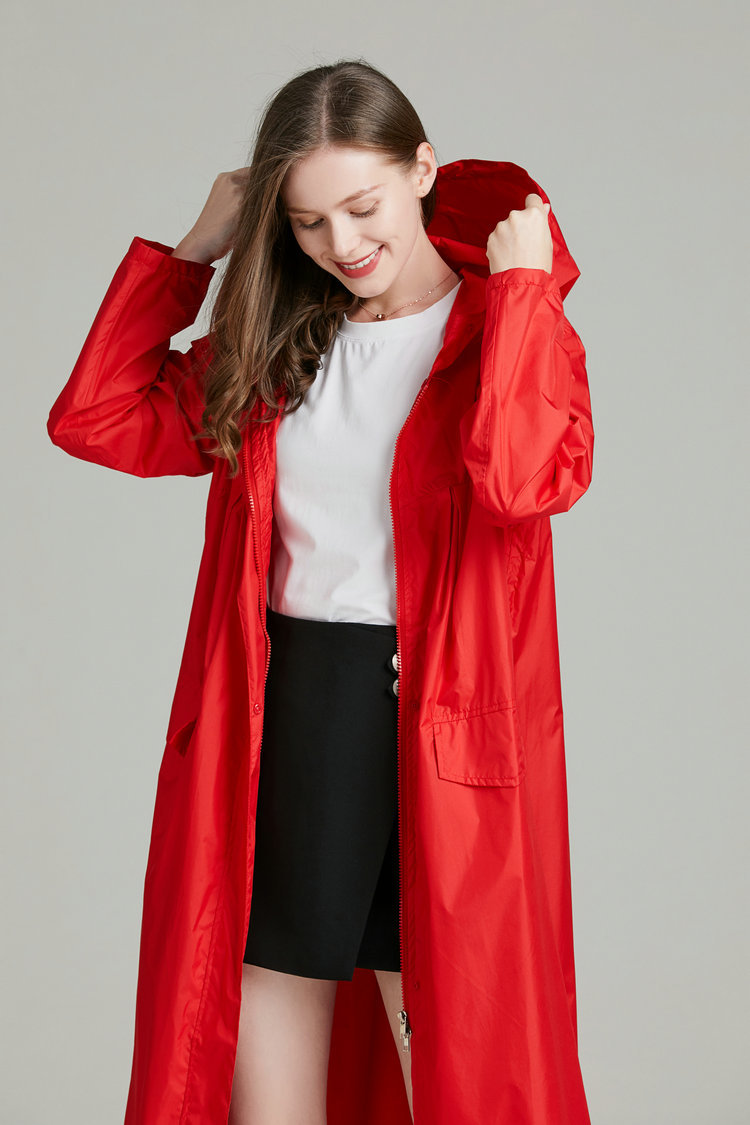 Women Lightweight Red Black Br - огляд і ціна Women'S Fashion Raincoat