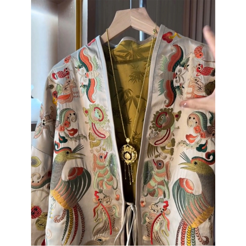New Chinese Style Kimono Cardi - огляд і ціна Women'S Fashion Tops