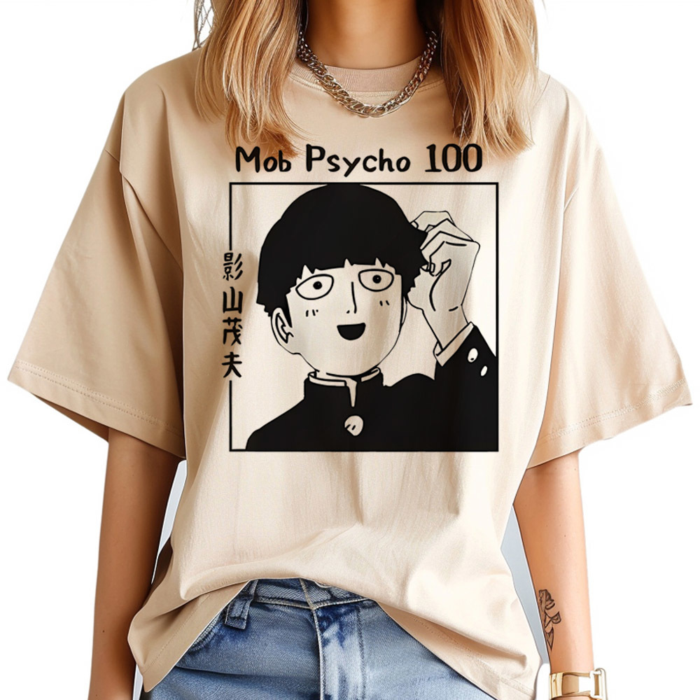 Mob Psycho 100 tshirt women Ps - огляд і ціна Women'S Fashion In The 80S