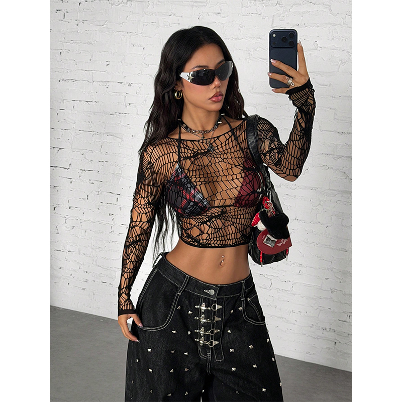 Women Top Long Sleeves See Thr - огляд і ціна Women'S Fashion Tops