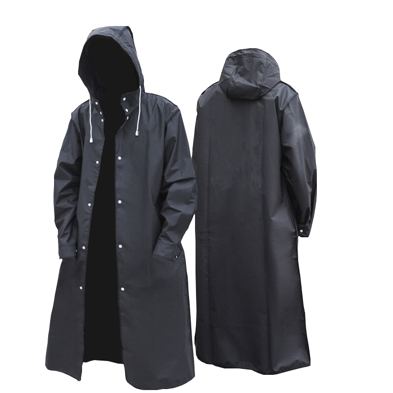 Black Fashion Adult Waterproof - огляд і ціна Women'S Fashion Raincoat