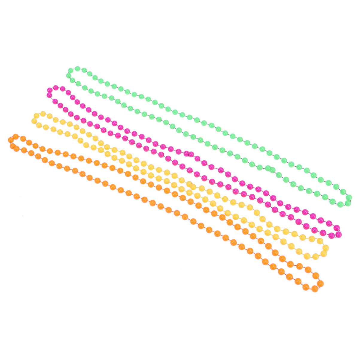 4Pcs Plastic Bead Necklace Wom - огляд і ціна Women'S Fashion In The 80S