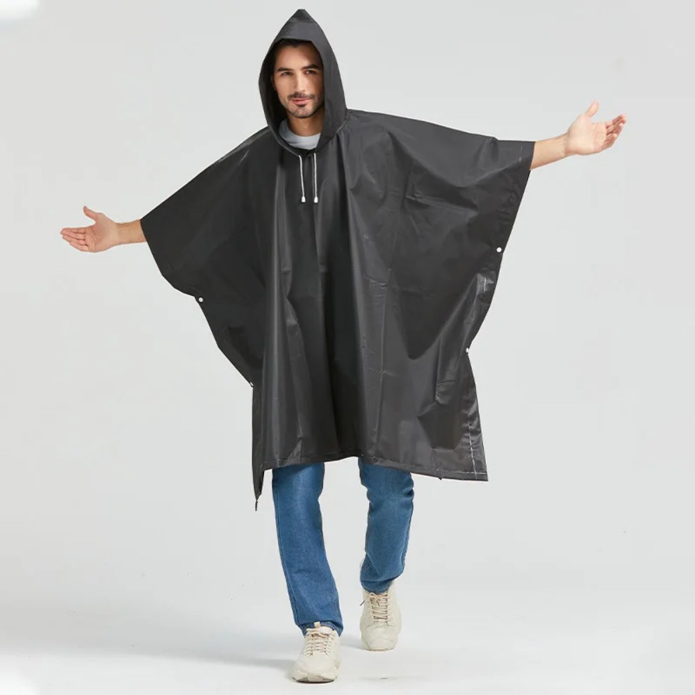Black Fashion Adult Waterproof - огляд і ціна Women'S Fashion Raincoat