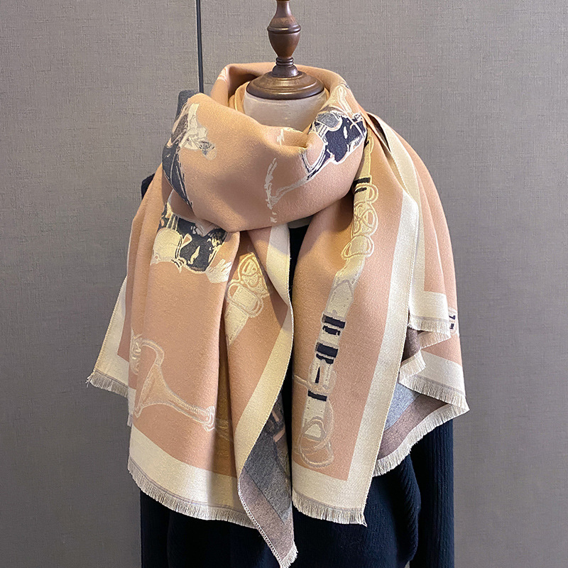 2024 Luxury Warm Pashmina Shaw - огляд і ціна Women'S Fashion Poncho