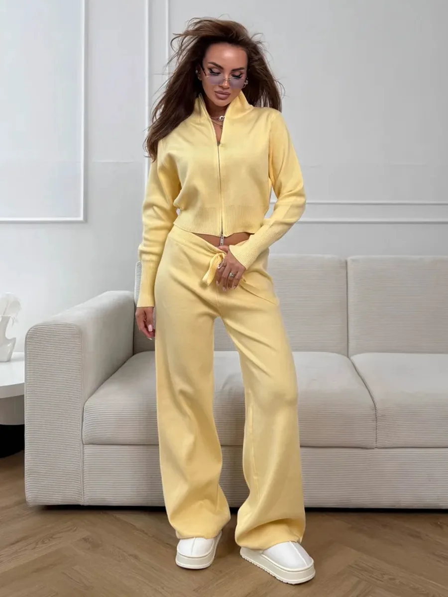 Wolfeel  New Autumn Winter Zip - огляд і ціна Wide Leg Palazzo Pants
